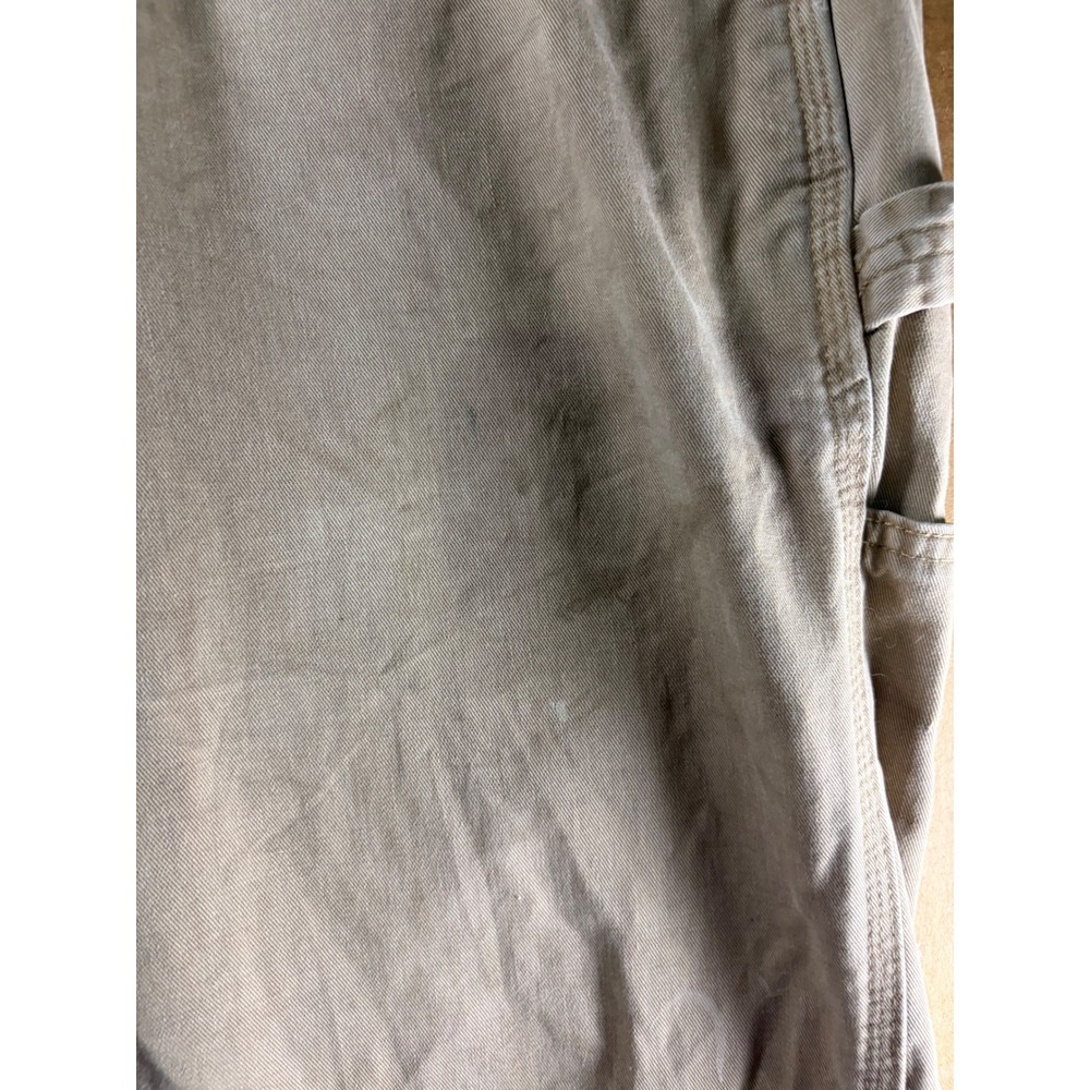 Carhartt B342 Utility Work Pants Mens 31x30 Tan‎ Relaxed Fit Carpenter Cargo - Picture 14 of 16